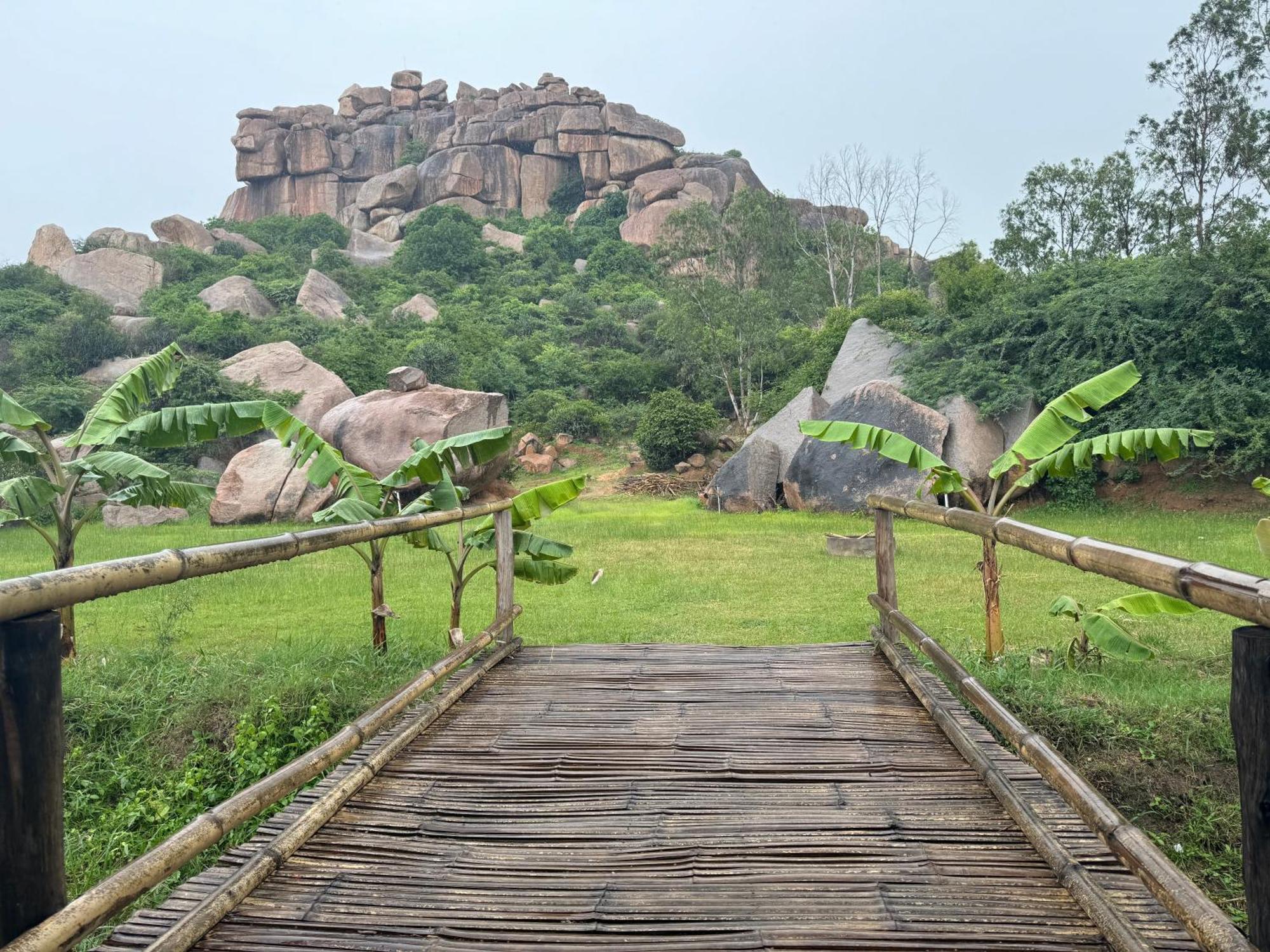 Hill Stone View Hampi Hotel Exterior photo